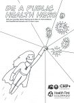 Public Health Hero Coloring Sheet